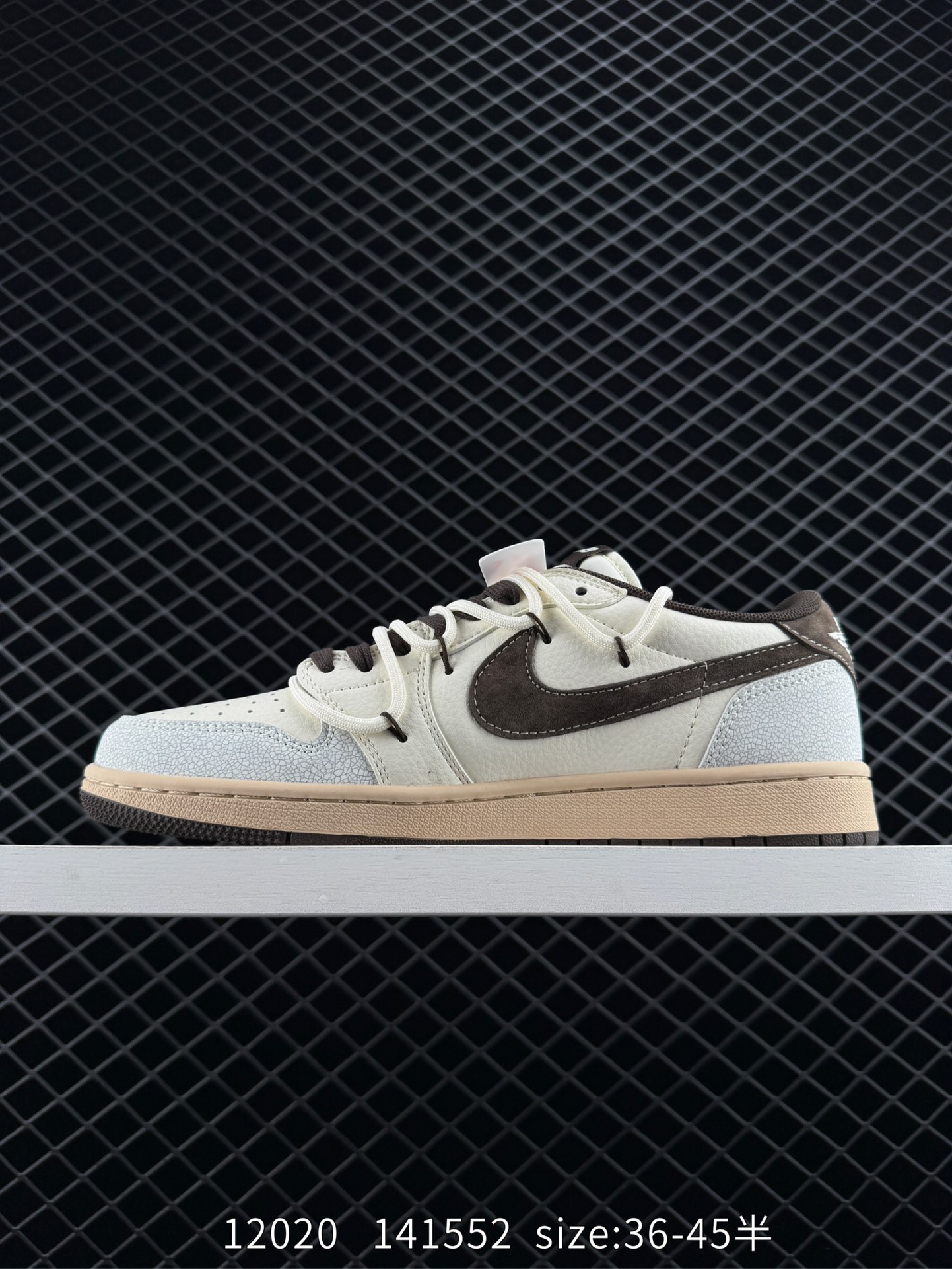 Travis Scott x Air Jordan 1 ” Reverse Mocha “